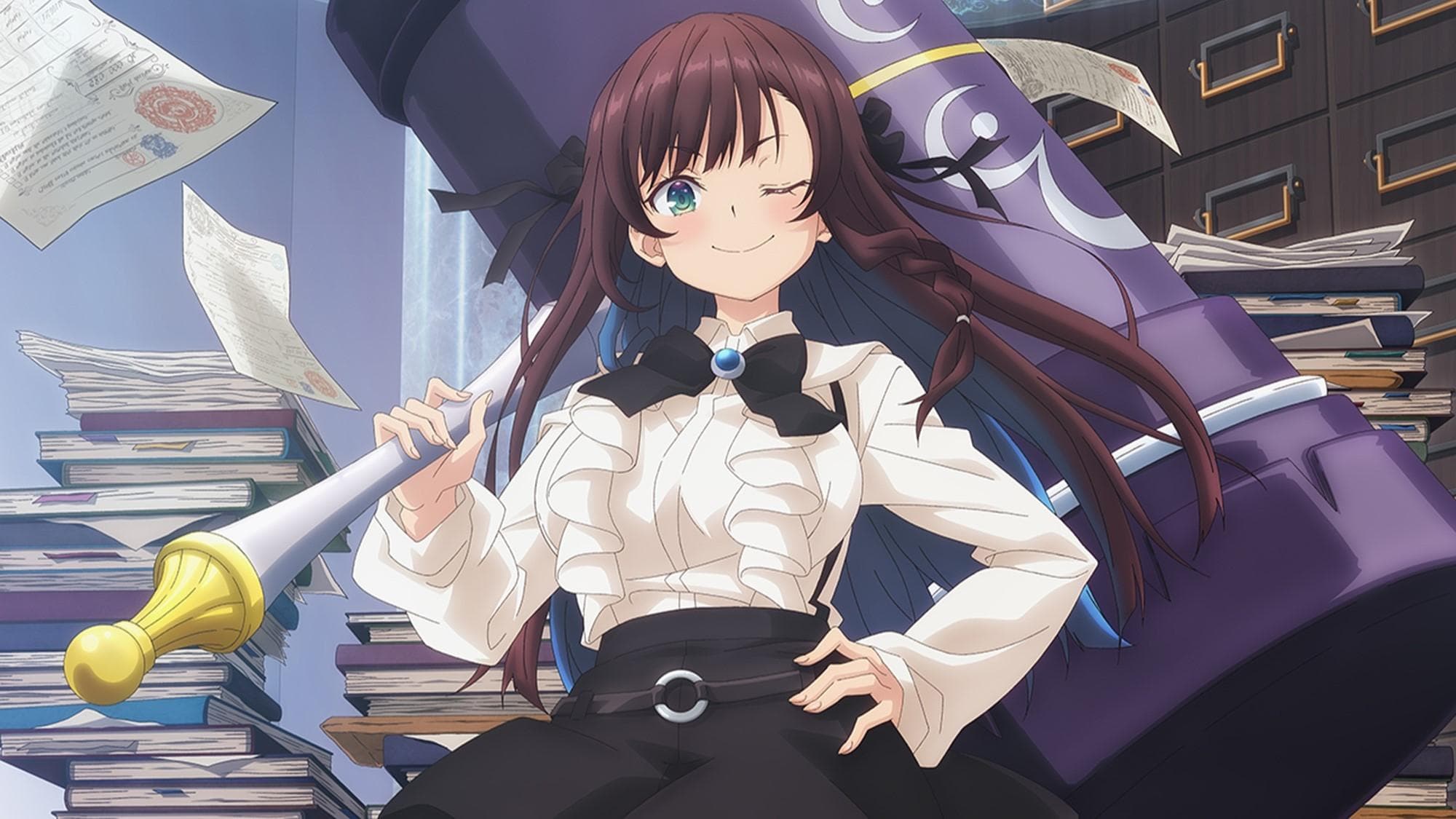I May Be a Guild Receptionist, but I'll Solo Any Boss to Clock Out on Time CDA HD